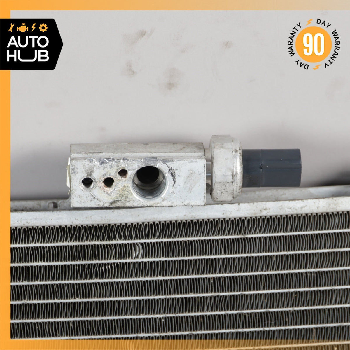 12-16 Mercedes R172 SLK350 M276 AC Air A/C Condenser Steering Oil Cooler OEM - photo 8