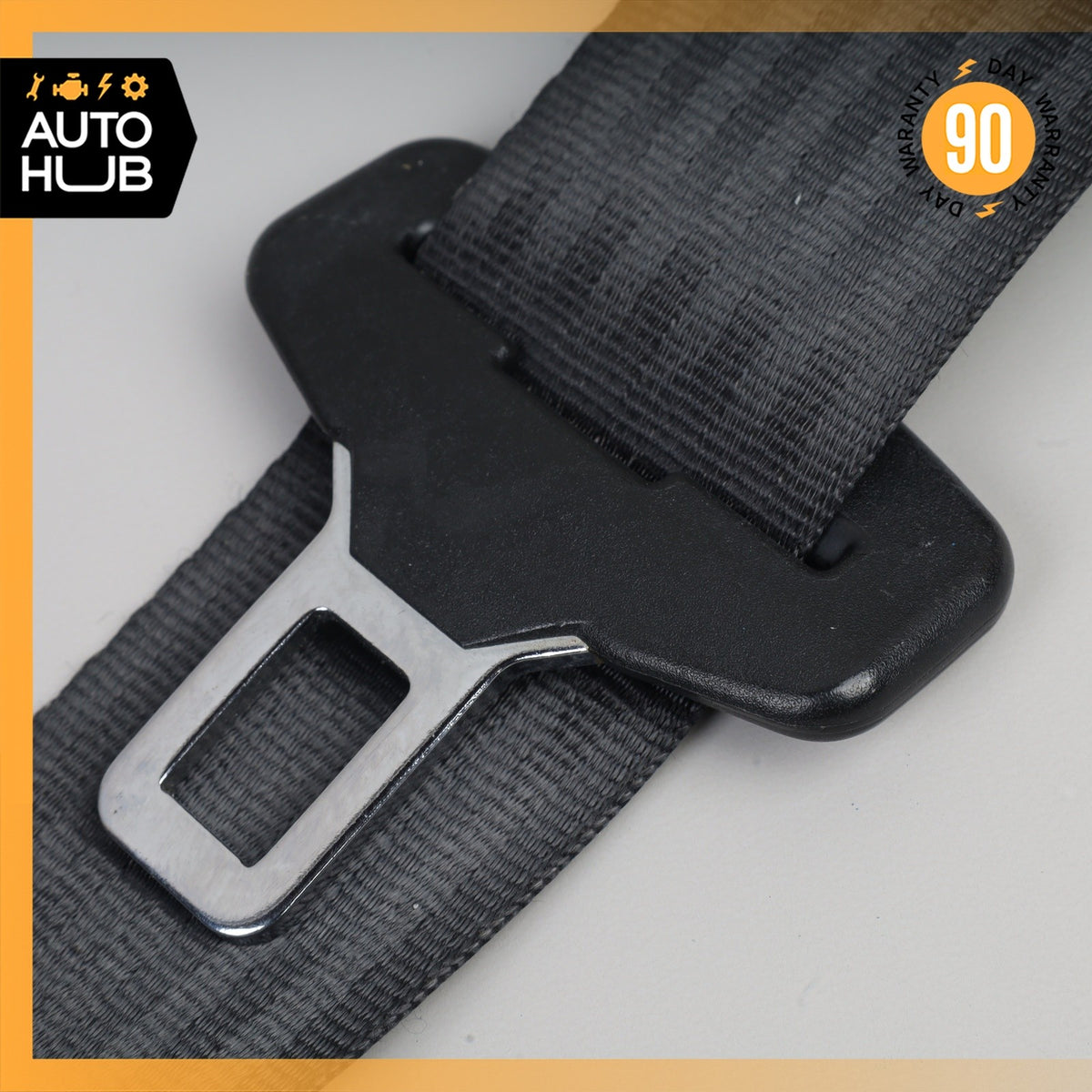 02-07 Maserati M138 Coupe 4200 Front Right Side Seat Belt Seatbelt Black OEM - photo 4