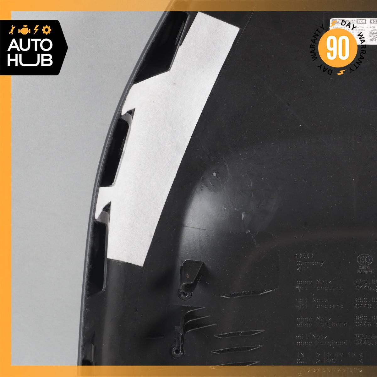 18-24 Audi B9 S5 A5 Front Left or Right Seat Back Cover Panel Trim Black OEM 33k - photo 16