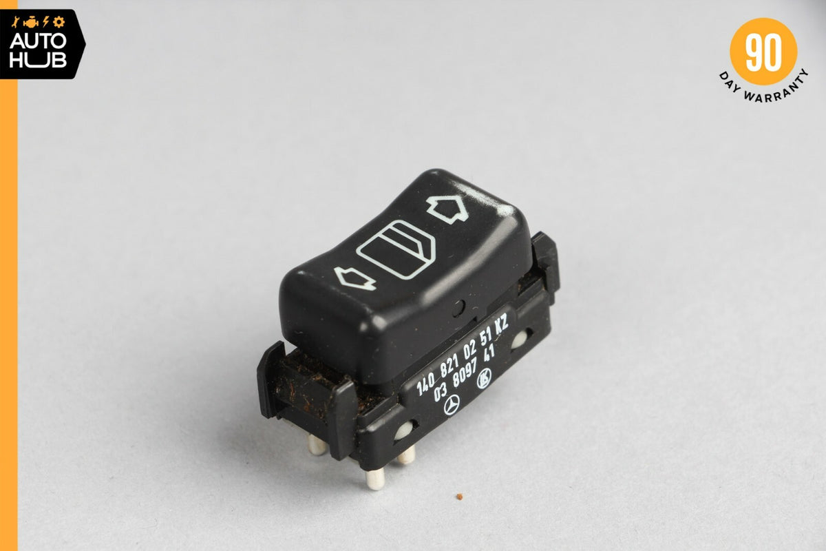92-99 Mercedes W140 S500 400SEL Window Regulator Control Switch Button OEM - photo 1