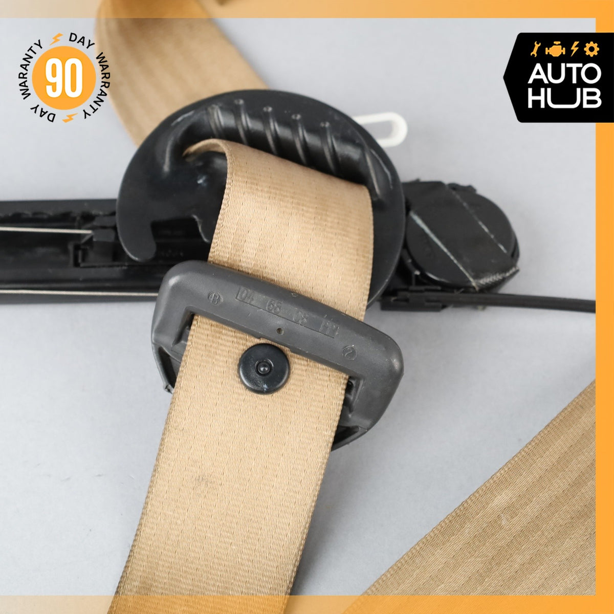 99-04 Bentley Arnage / RR Seraph Front Left Side Seat Belt Retractor Beige OEM - photo 6