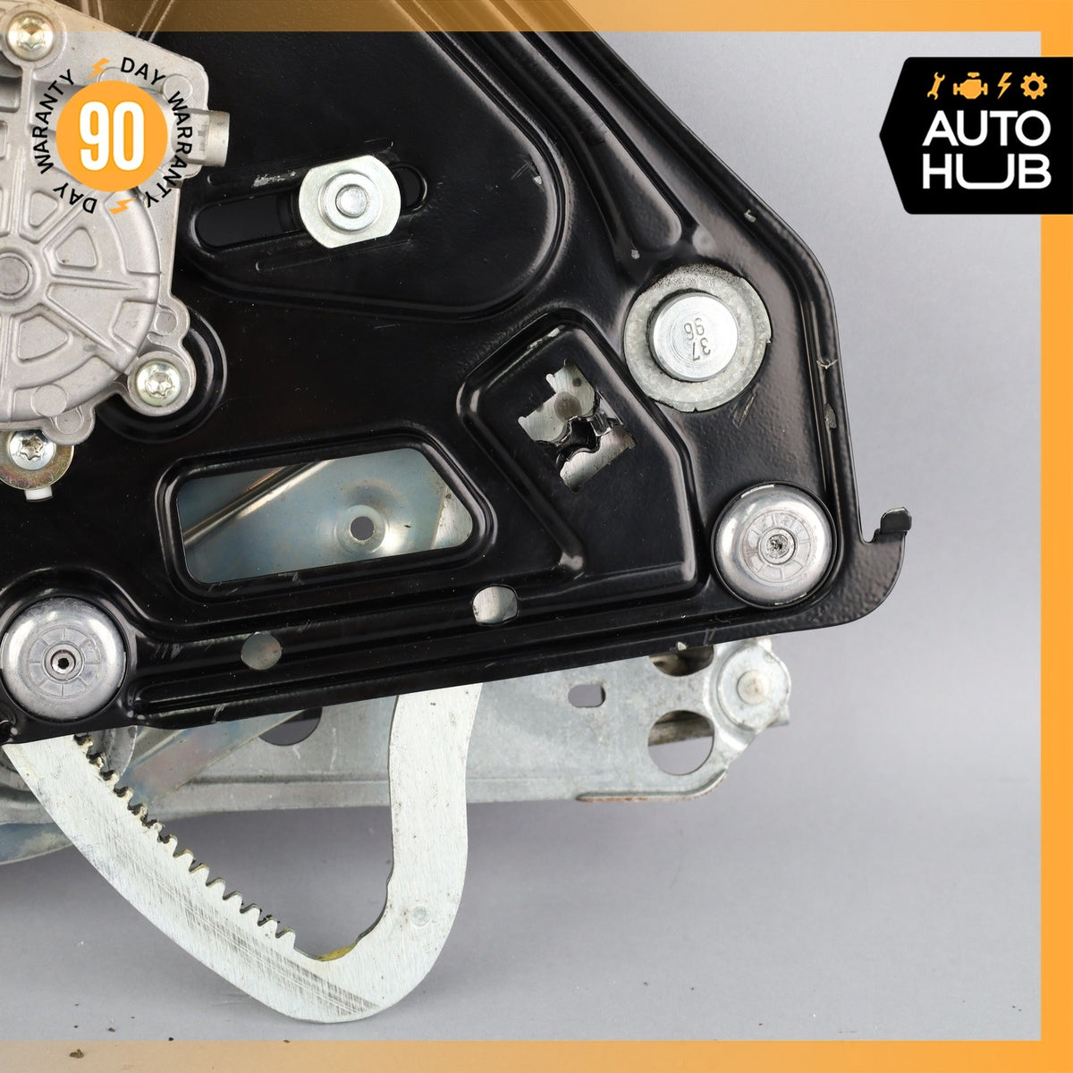 96-99 Mercedes W140 CL600 S500 Coupe Front Left Window Regulator w/ Motor OEM - photo 4