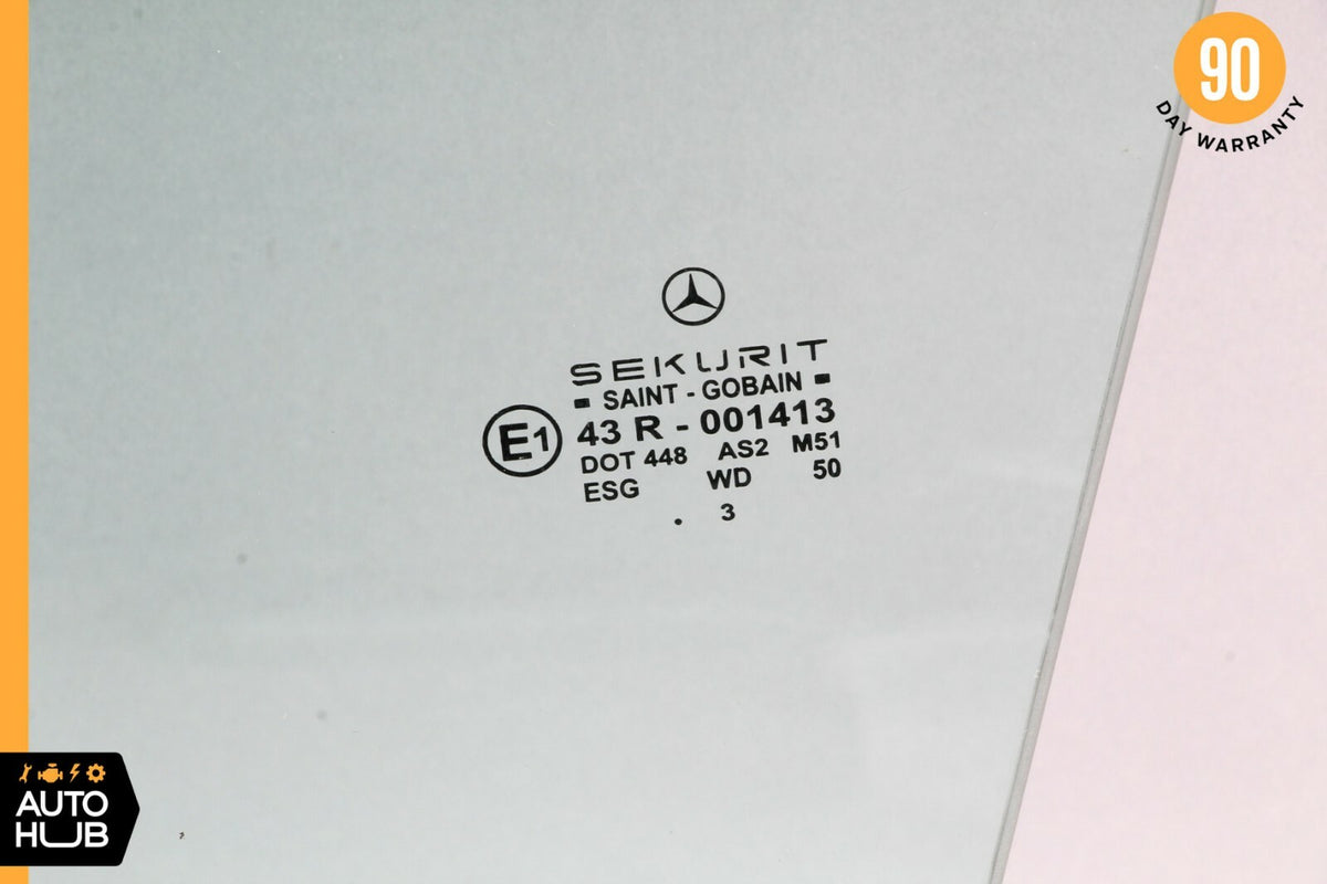 03-12 Mercedes R230 SL500 SL55 Front Left Driver Side Door Window Glass OEM - photo 8