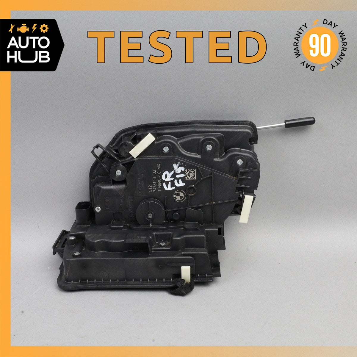 14-18 BMW F15 X5 Front Right Door Lock Latch Actuator OEM - photo 1