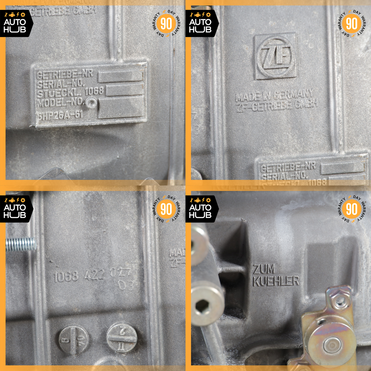03-13 Bentley Continental GT Flying Spur Automatic Transmission Gearbox OEM 87k - photo 19