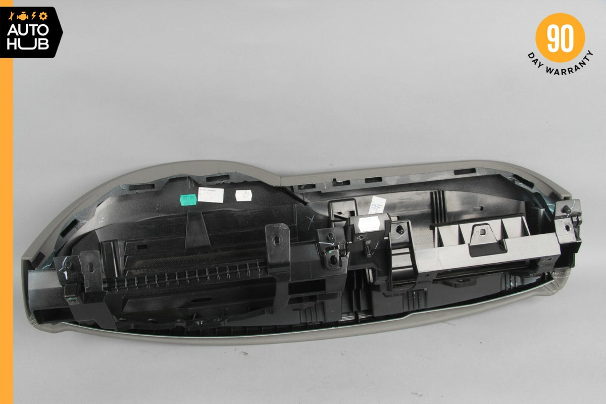 07-13 Mercedes W221 S350 S550 Dashboard Cluster Upper Cover Trim Gray OEM - photo 11