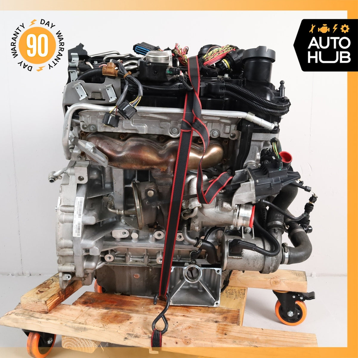 12-18 BMW F15 X5 40e 228i 528i AWD 2.0L N20 Engine Motor Assembly w/ Turbo OEM - photo 4