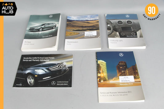 2011 Mercedes-Benz W251 R350 Owner's Manual Book Set OEM - photo 1