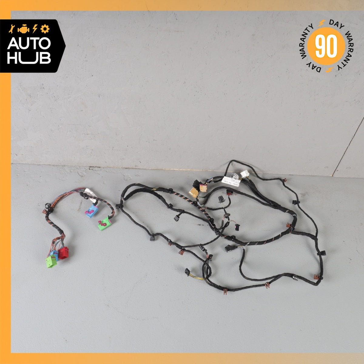 04-07 Bentley Continental GTC GT Dashboard Intrument Cluster Wiring Harness OEM - photo 14