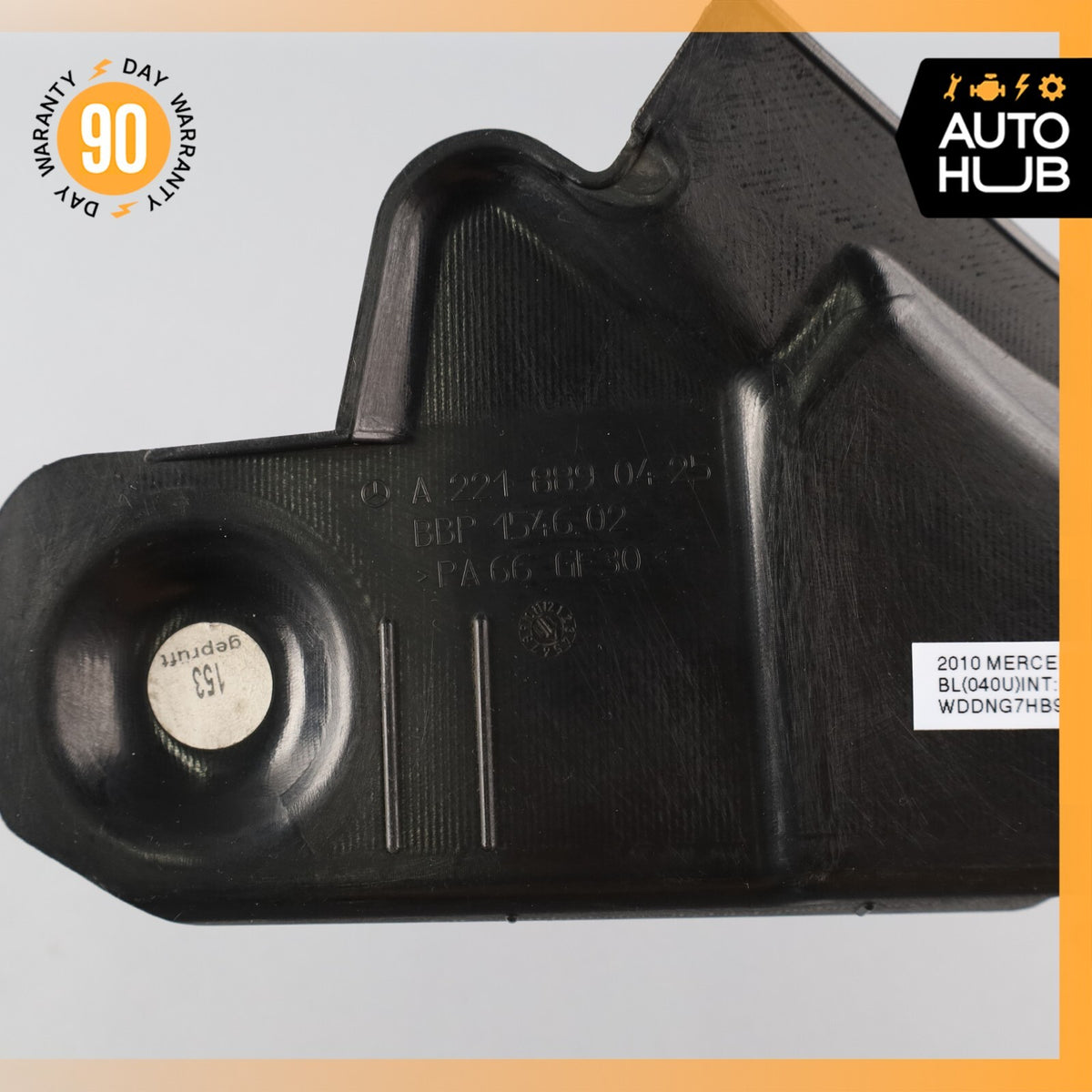 2010 Mercedes W221 S63 AMG Left & Right Side Fender Support Bracket Set OEM - photo 8