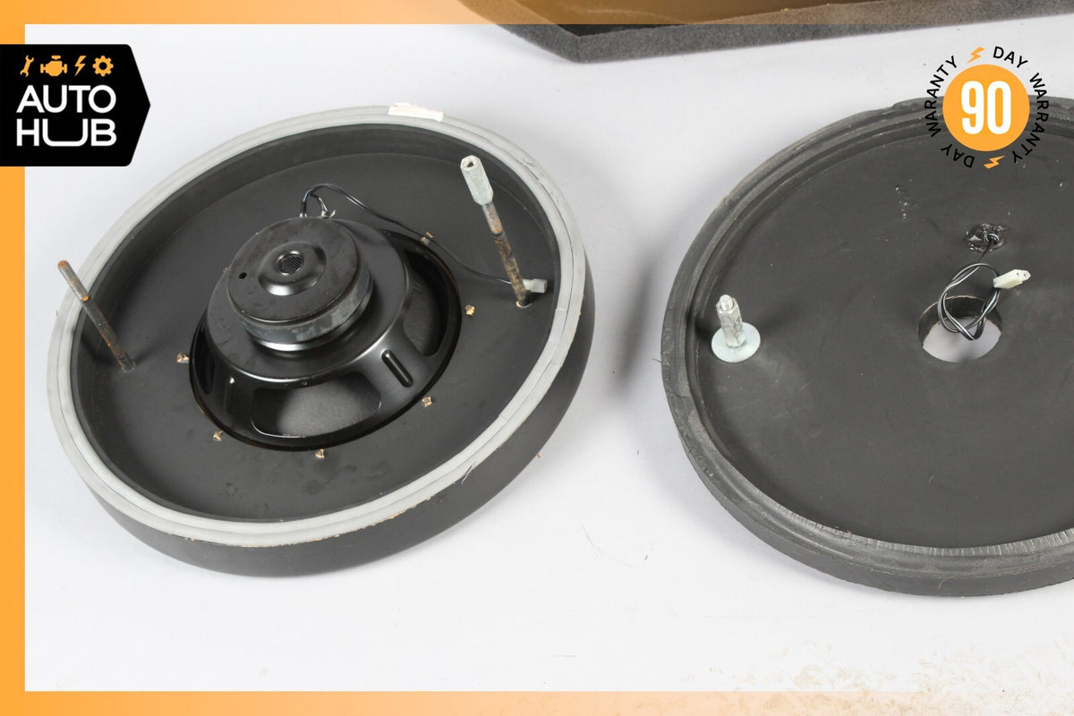 03-12 Mercedes R230 SL550 Subwoofer Speaker Amplifier w/ Custom Trim Set of 4 - photo 11