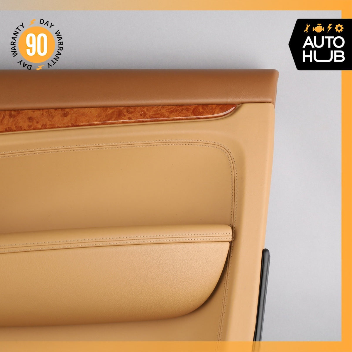 03-06 Porsche Cayenne 955 Front Right Side Interior Door Panel Leather Beige OEM - photo 4