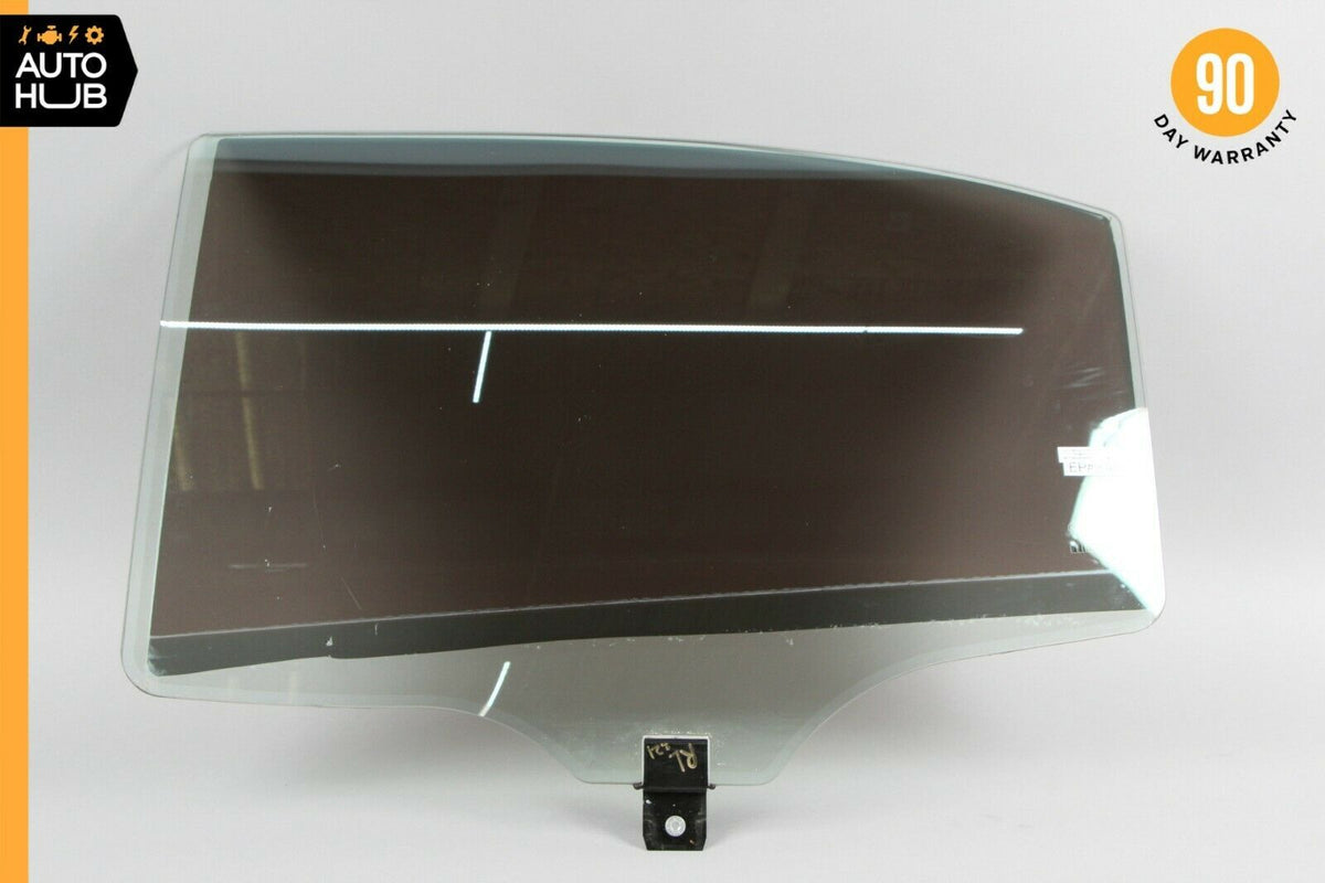 07-13 Mercedes W221 S400 S550 S350 Rear Left Driver Side Door Window Glass OEM - photo 1