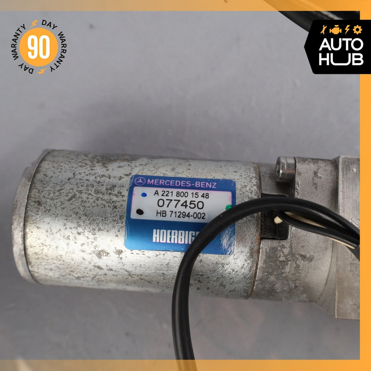 07-13 Mercedes W221 S63 AMG S550 Trunk Lid Locking Hydraulic Pull Down Pump OEM - photo 23
