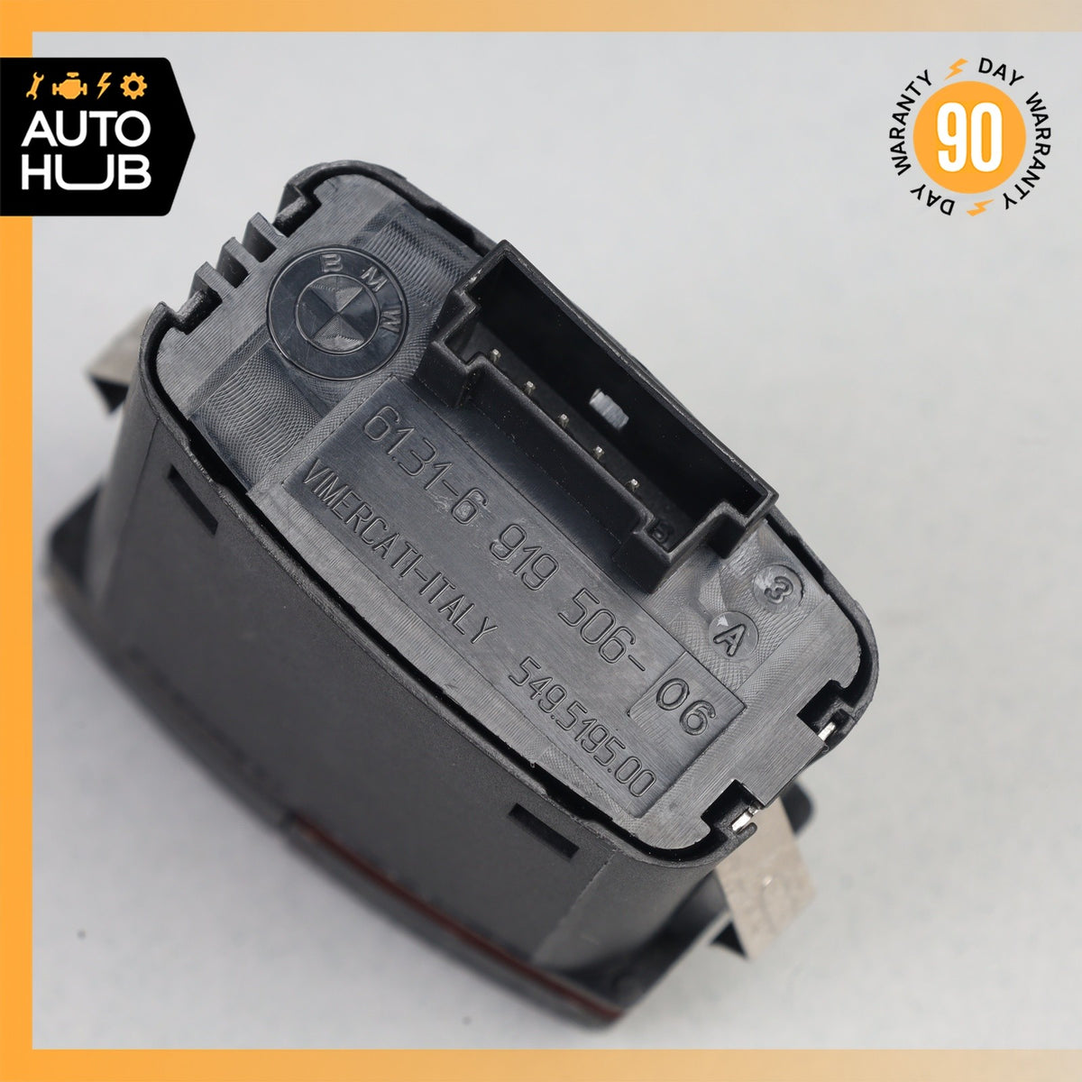 07-13 BMW E70 X5 Hazard Door Lock Switch Control Panel OEM - photo 8