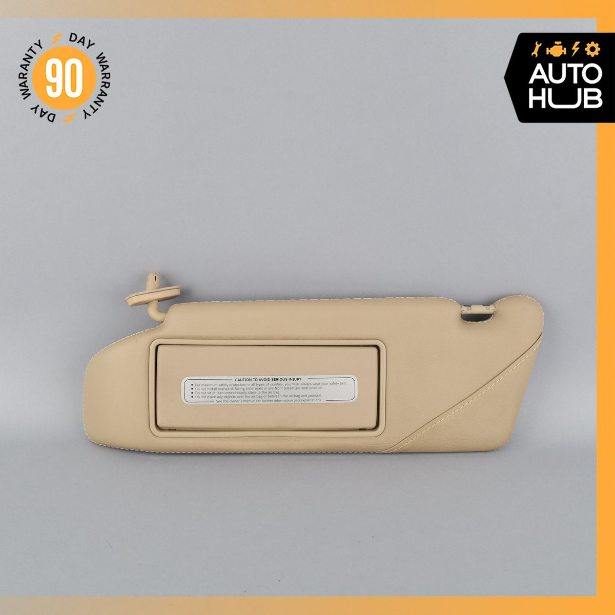 93-99 Mercedes W140 CL600 S500 Left Side Sun Visor Sunvisor OEM - photo 1
