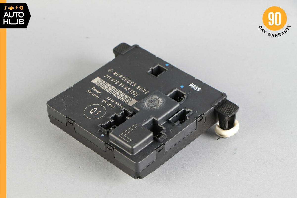 07-09 Mercedes W211 E320 E350 E550 Rear Left Door Control Module 2118703385 OEM - photo 2