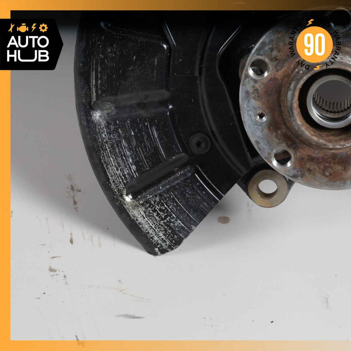 03-07 Bentley Continental GT Coupe Front Left Side Spindle Knuckle Hub OEM - photo 3