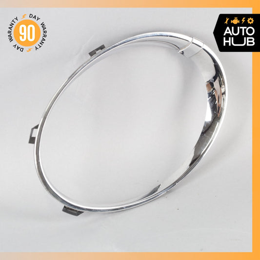 Bentley Continental Flying Spur Right Headlight Outer Chrome Ring Trim OEM - photo 1