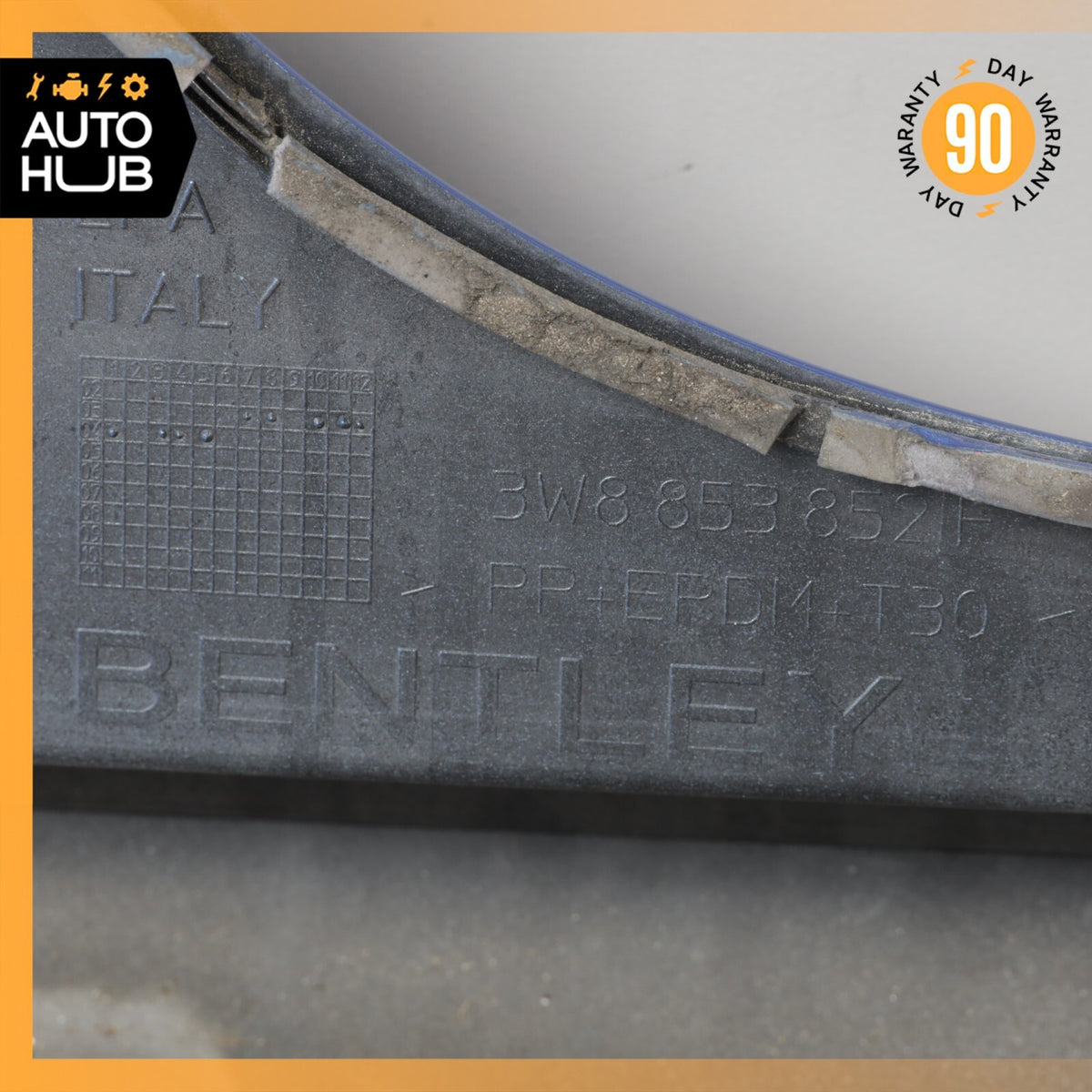 03-10 Bentley Continental GT Coupe Right Side Skirt Rocker Panel OEM - photo 15