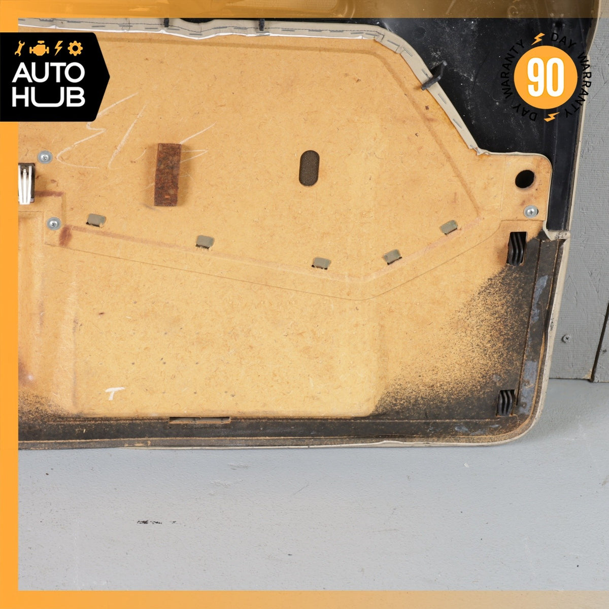 88-93 Mercedes W124 300CE Coupe Front Right Side Interior Door Panel Beige OEM - photo 17