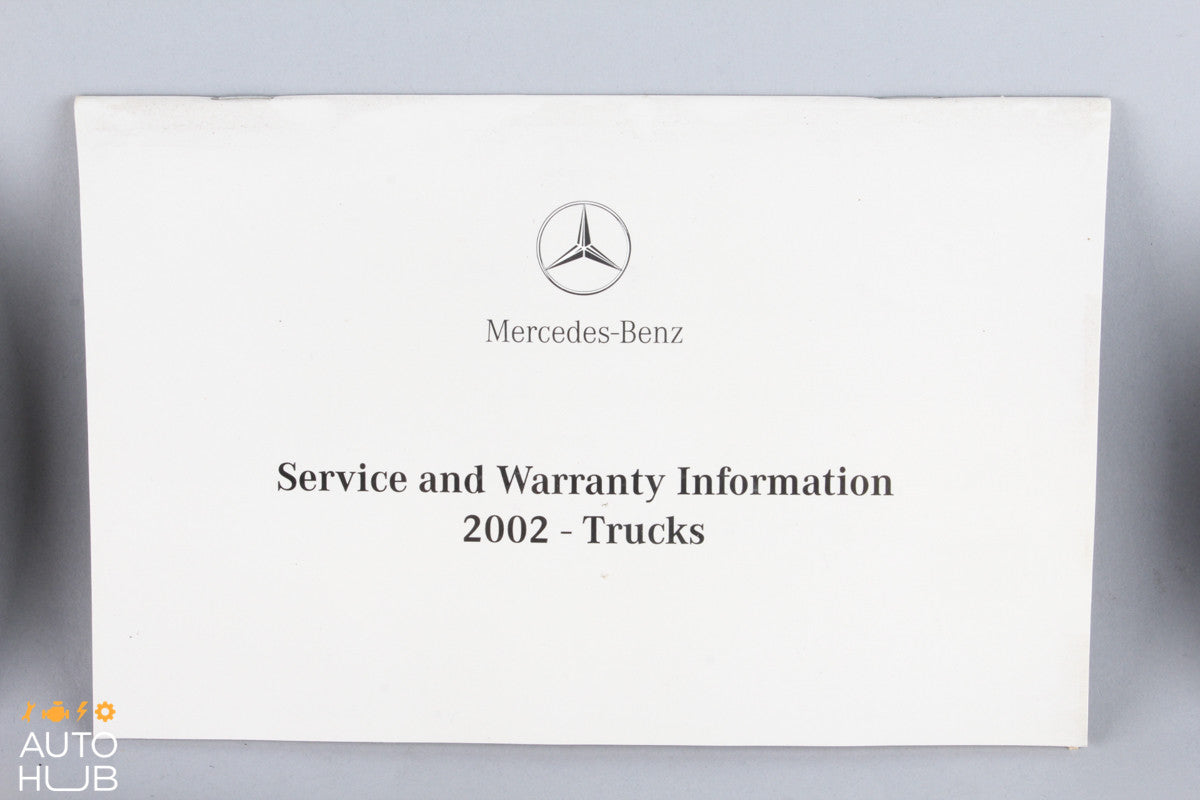 2002 Mercedes-Benz W163 ML500 Operator's Owener's Manual OEM - photo 3