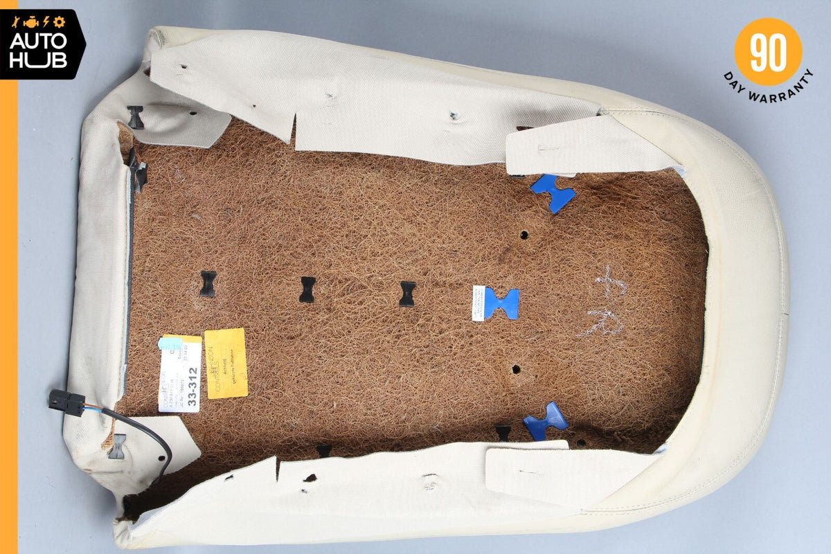 03-06 Mercedes R230 SL500 Top Upper Seat Cushion Right Side Beige OEM - photo 11