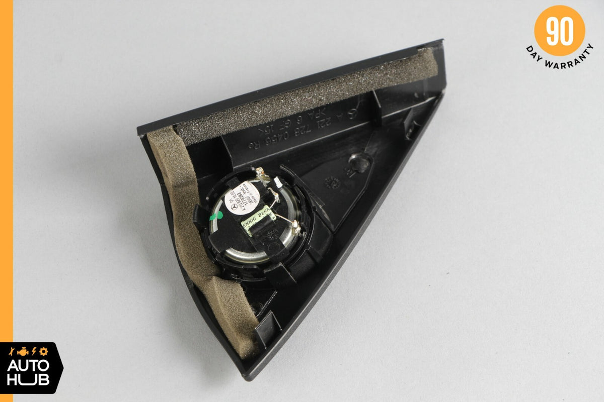 07-13 Mercedes W221 S450 S550 S63 Door Corner Speaker Right Passenger Black OEM - photo 8