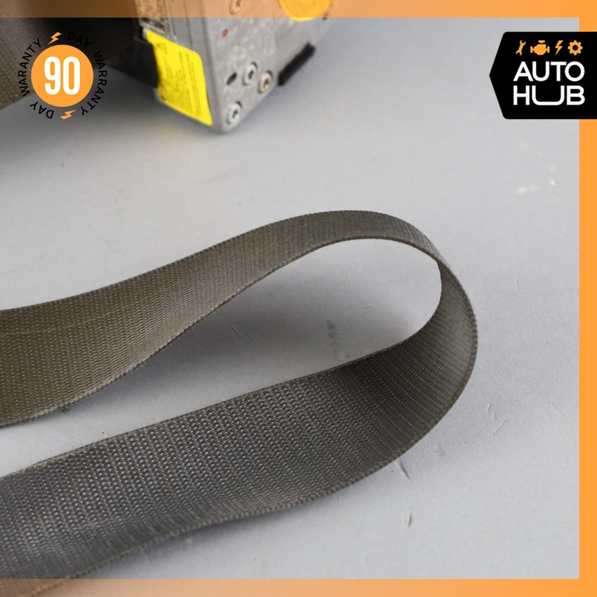 03-06 Mercedes R230 SL500 SL55 Left Driver Side Seat Belt Retractor Charcoal OEM - photo 5