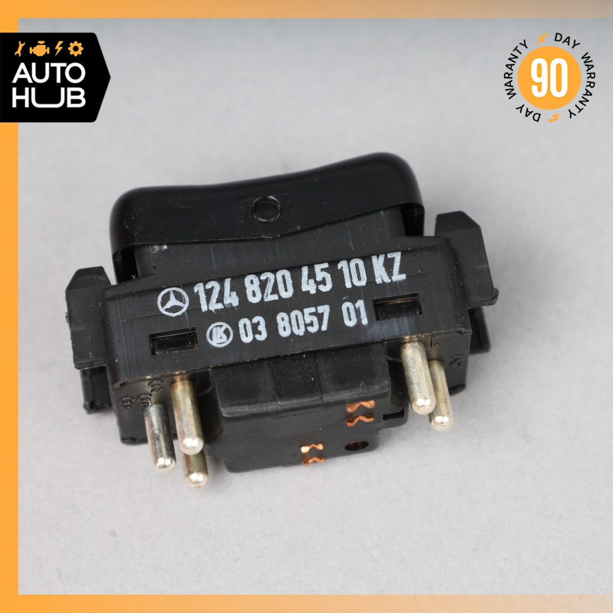 85-91 Mercedes W126 420SEL 300E Right Window Regulator Control Switch Button OEM - photo 6
