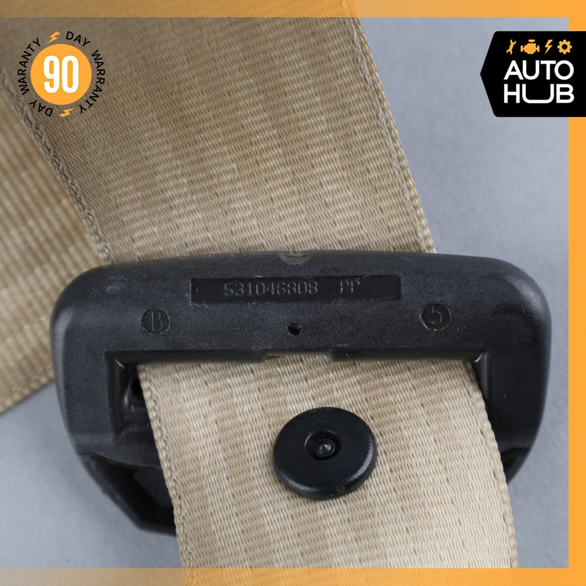 99-04 Bentley Arnage / RR Seraph Front Left Side Seat Belt Retractor Beige OEM - photo 9