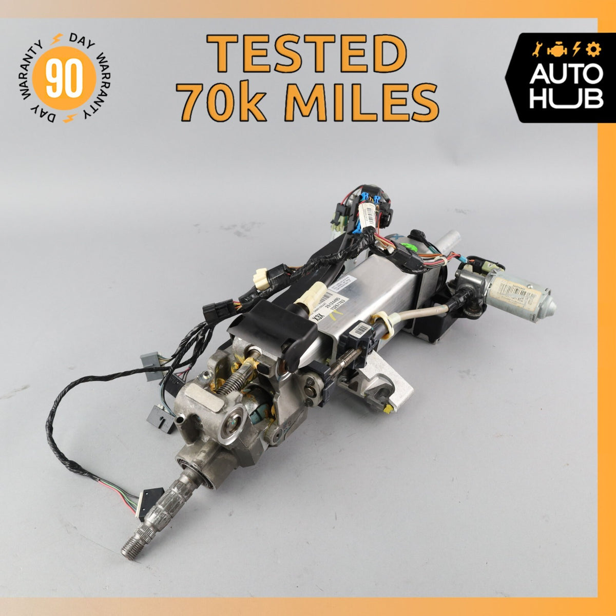05-07 Cadillac XLR Steering Column With Adjust Motors 10374166 OEM 70k - photo 1