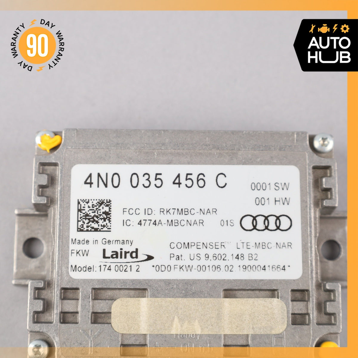 Audi B9 A5 Radio Communication Antenna Amplifier Control Module 4N0035456C OEM - photo 9