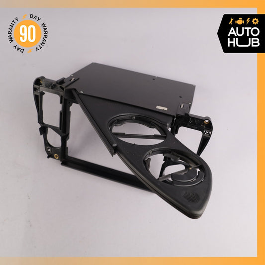 02-05 Porsche Boxster 986 996 Dashboard Radio Frame Bracket w/ Cupholder OEM - photo 1