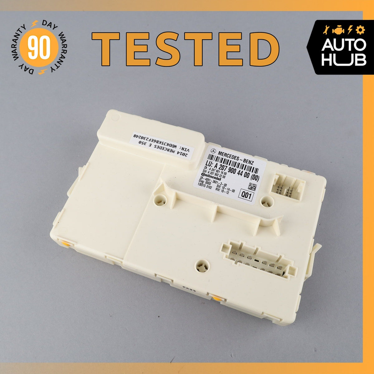 10-17 Mercedes W207 E550 E350 Coupe Rear Window Regulator Control Module OEM - photo 1
