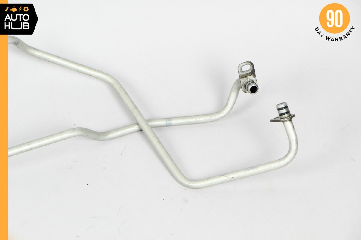 10-13 Mercedes W221 S400 Transmission Oil Cooler Line Hose Pipe Set of 2 OEM - photo 2