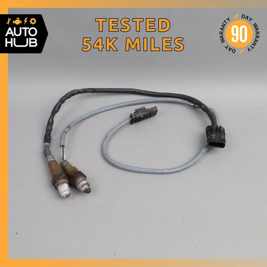 16-18 BMW F30 330e Front & Rear Oxygen Sensor Lambda Set OEM 54k - photo 1