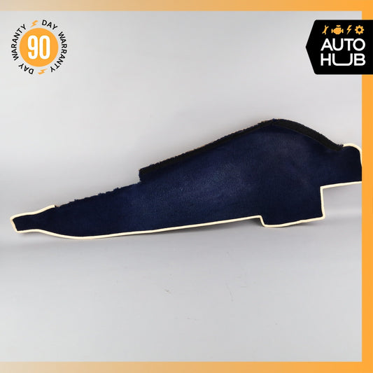 99-02 Bentley Arnage Front Left Center Console Mat Carpet Cover Blue OEM 42k - photo 1