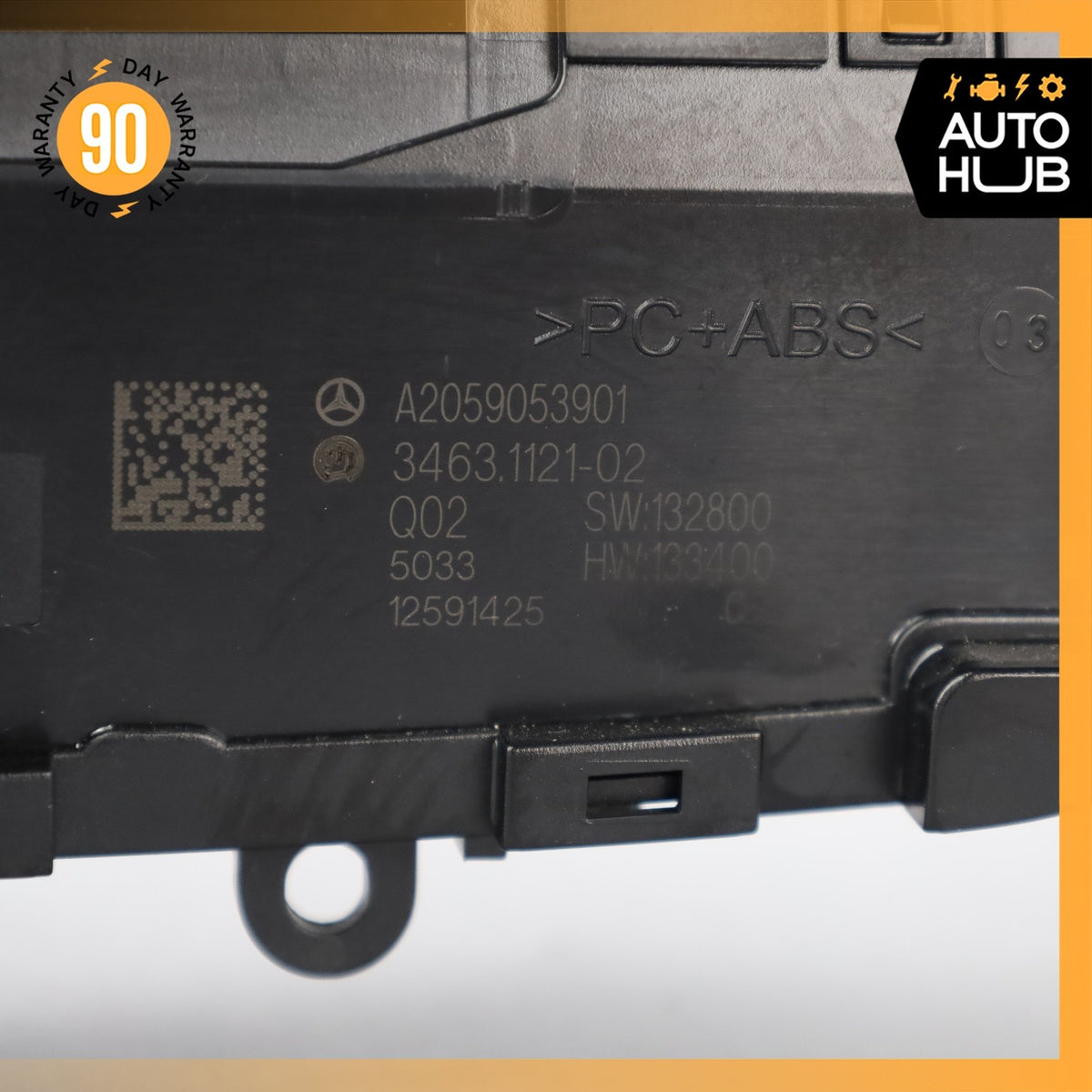 15-19 Mercedes W205 C300 Center Dashboard Hazard Control Switch OEM 73k - photo 15