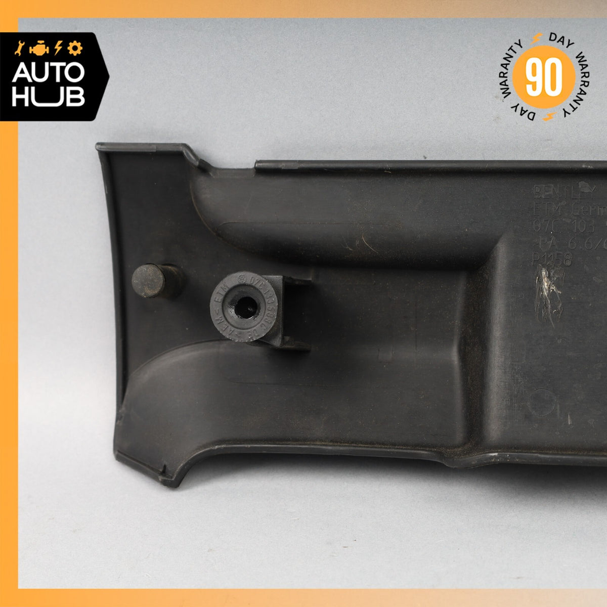 03-13 Bentley Continental Flying Spur Engine Compartment Rear Cover Panel OEM - photo 10