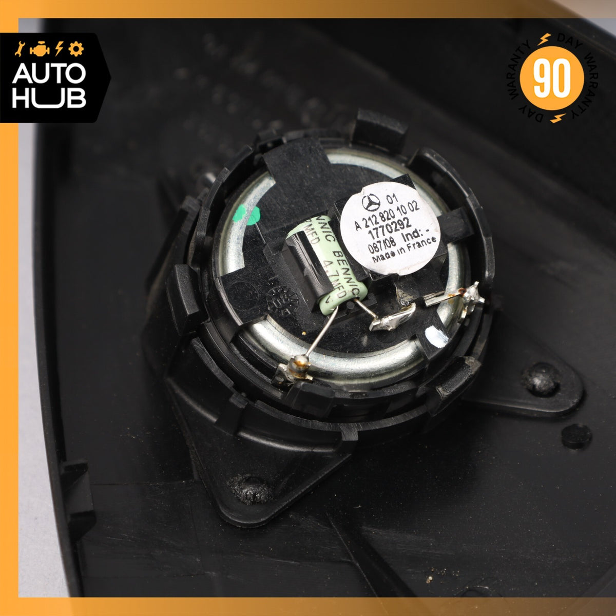 Mercedes W204 C300 C250 Front Left Side Door Panel Tweeter Cover Black OEM 75k - photo 9