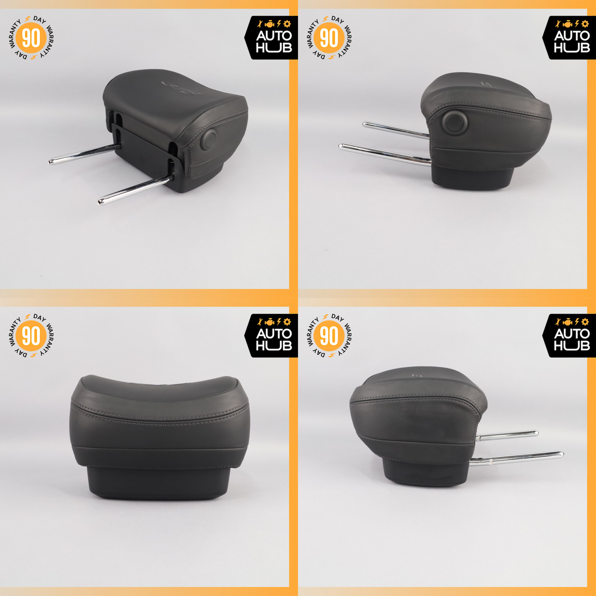 15-26 Porsche Macan 95B GTS Front & Rear Headrest Head Rest Leather Set OEM 46k - photo 9