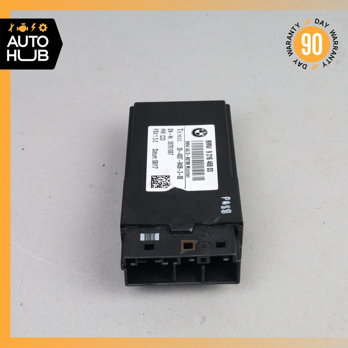 14-18 BMW F15 X5 Front or Rear Right Seat Heating Control Module OEM - photo 3