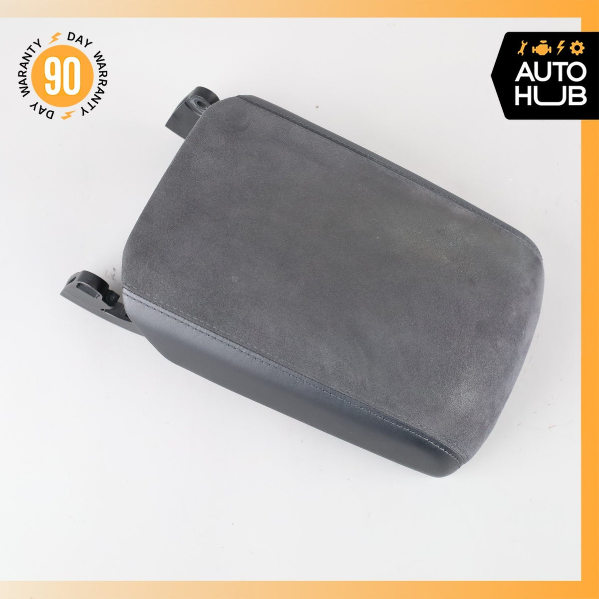 15-18 Porsche Macan 95B Front Center Console Armrest Arm Rest Suede Black OEM - photo 2