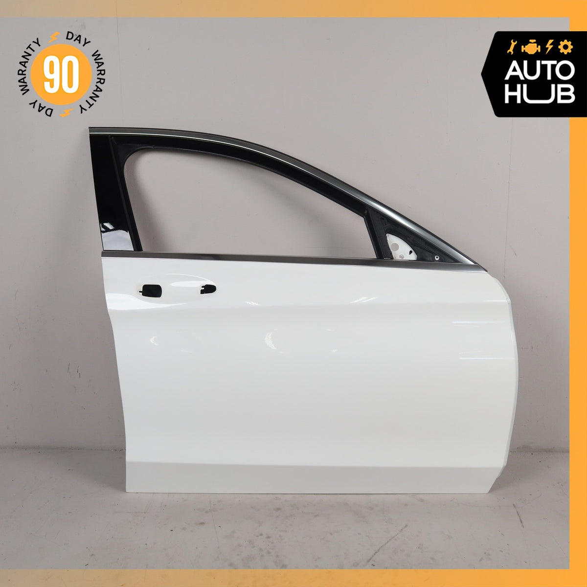 15-21 Mercedes W205 C300 C350e C400 C450 AMG Right Side Door Shell White OEM - photo 2
