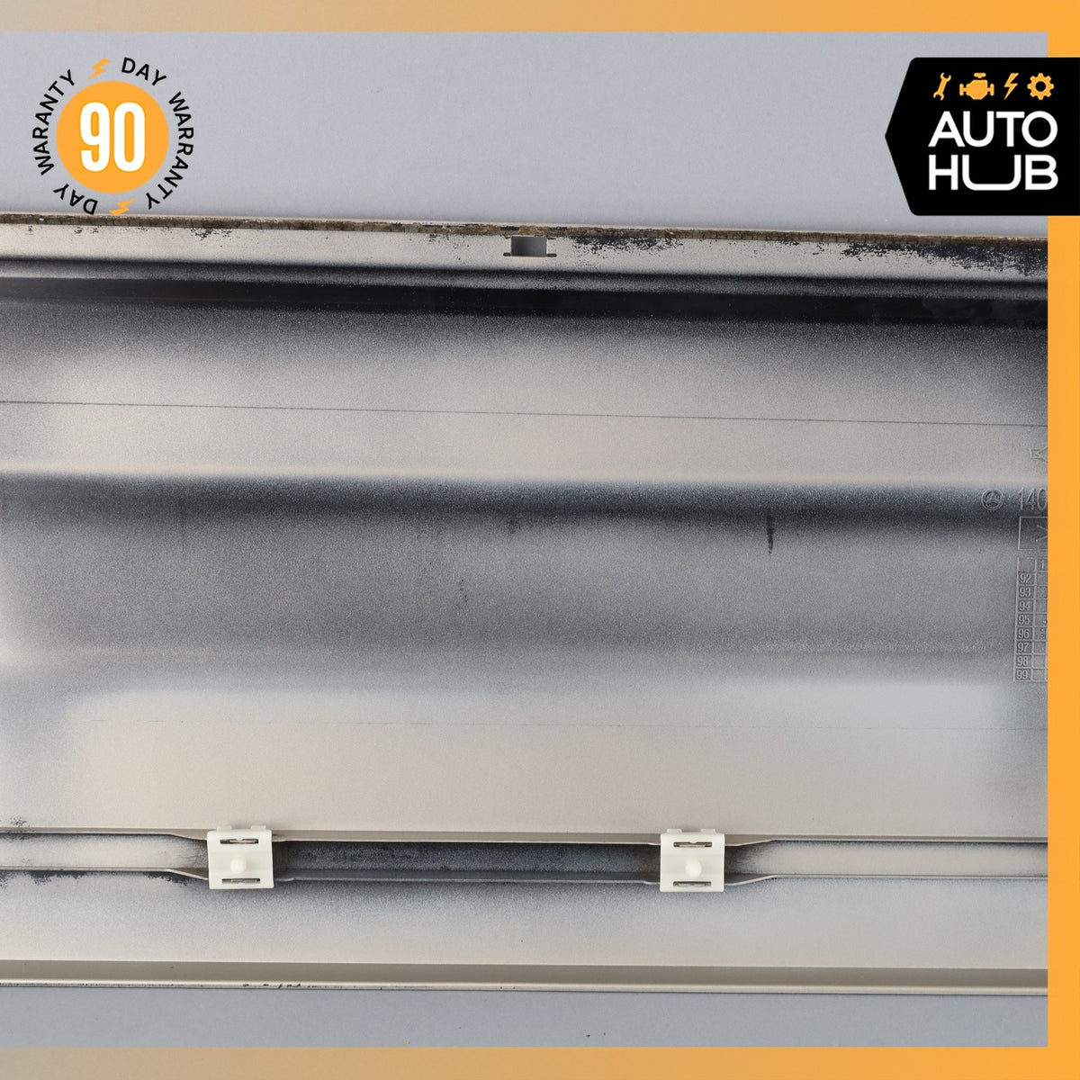 93-99 Mercedes W140 CL600 S500 Coupe Left Door Panel Lower Moulding Trim OEM - photo 15