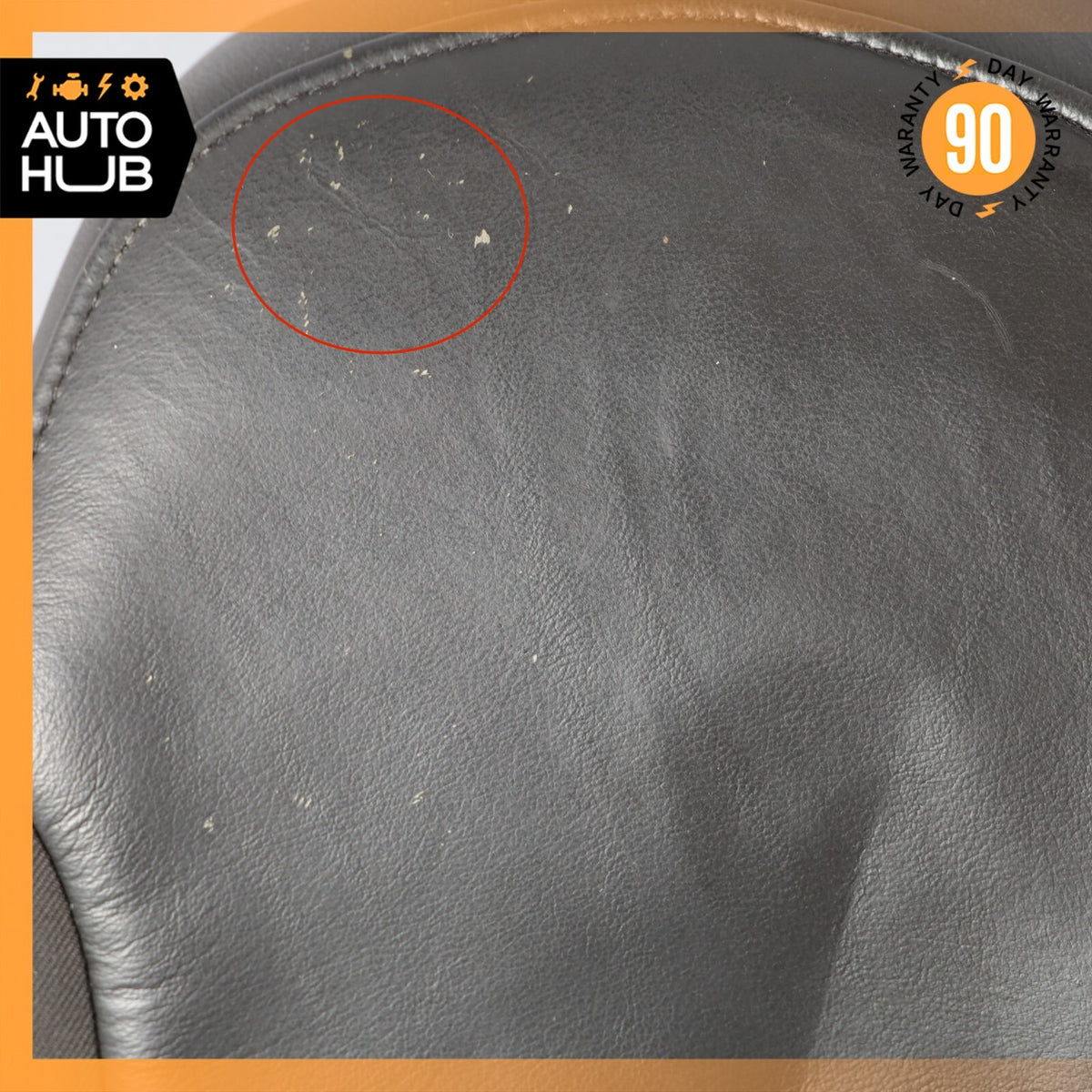 04-08 Cadillac XLR Right Passenger Side Top Upper Seat Cushion Black OEM - photo 8
