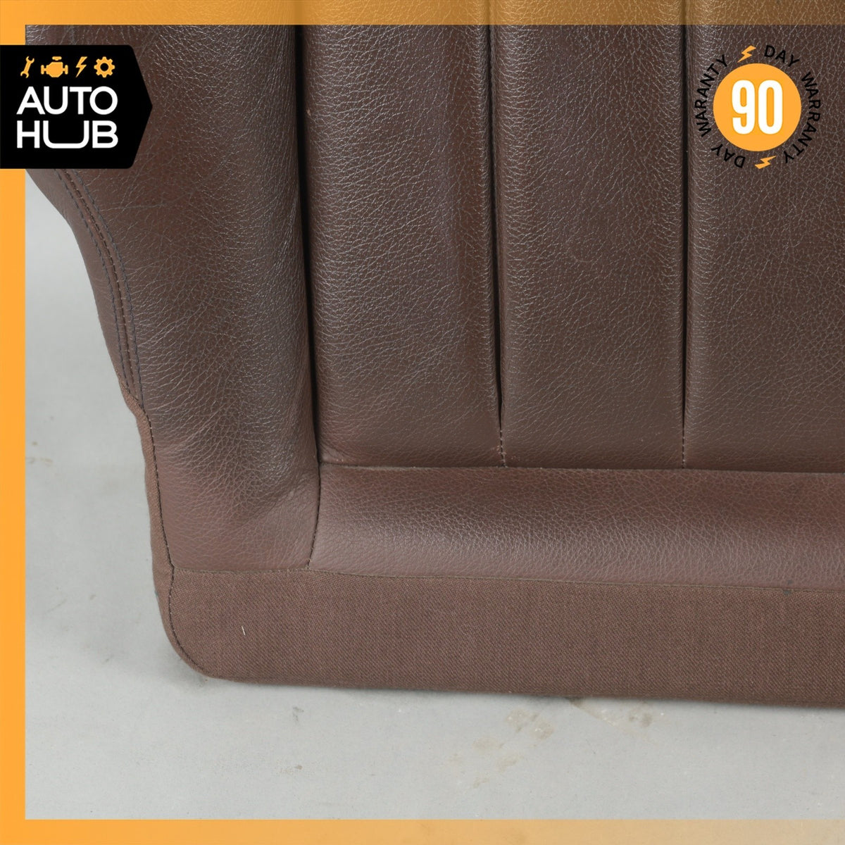 14-16 Mercedes W212 E250 E400 Front Left Side Lower Seat Cushion Brown OEM - photo 5