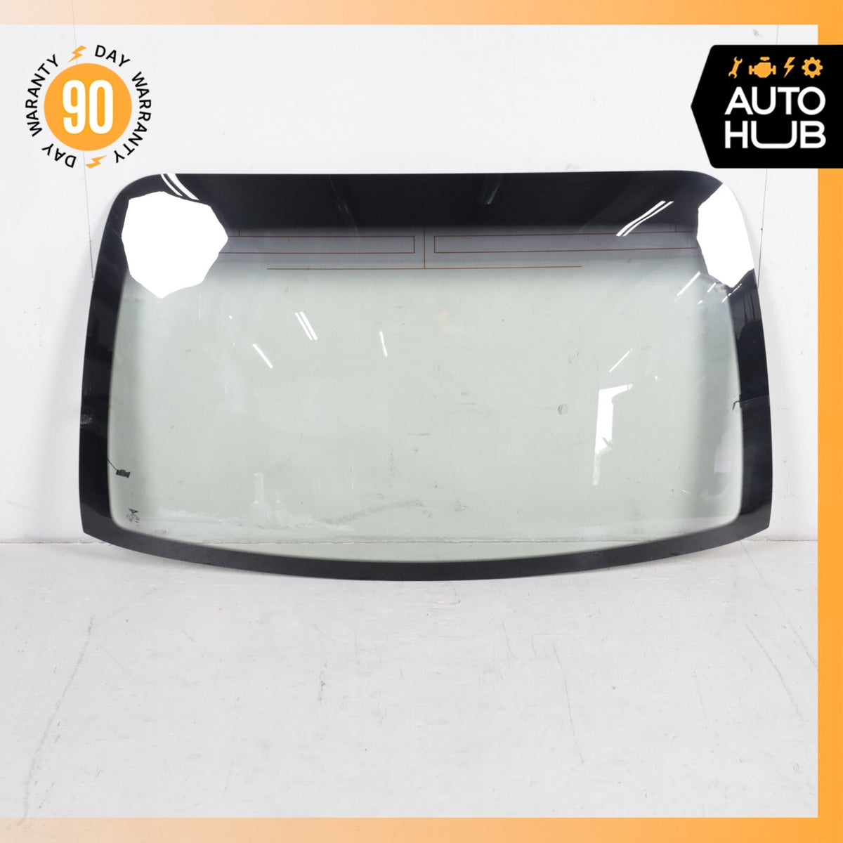 06-13 Bentley Continental Flying Spur Rear Windshield Wind Shield Glass OEM 76k - photo 2