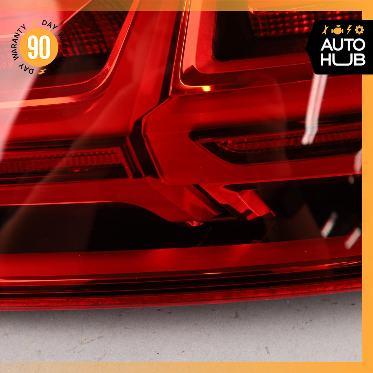 17-19 Audi 4M Q7 Rear Right Taillight Tail Light Lamp LED 4M0945094D OEM 87k - photo 8